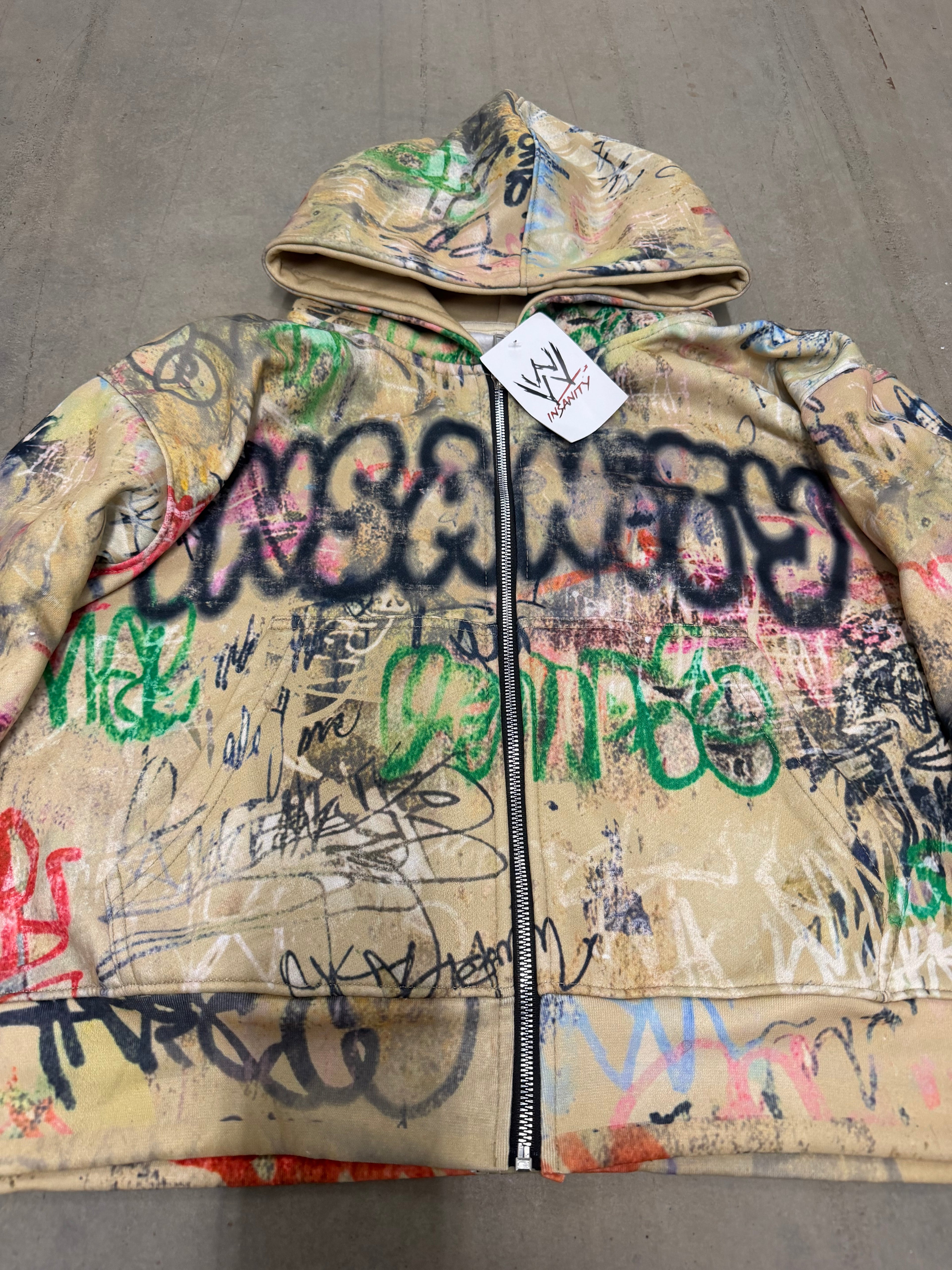 THE LAST SKETCH ZIP-UP